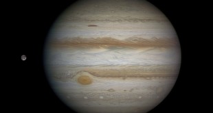 Jupiter, Ganímedes y la Gran Mancha Roja