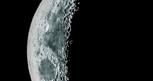 Luna en fase desde latitud 34S