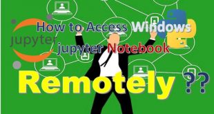 configuracion acceso remoto jupyter notebook